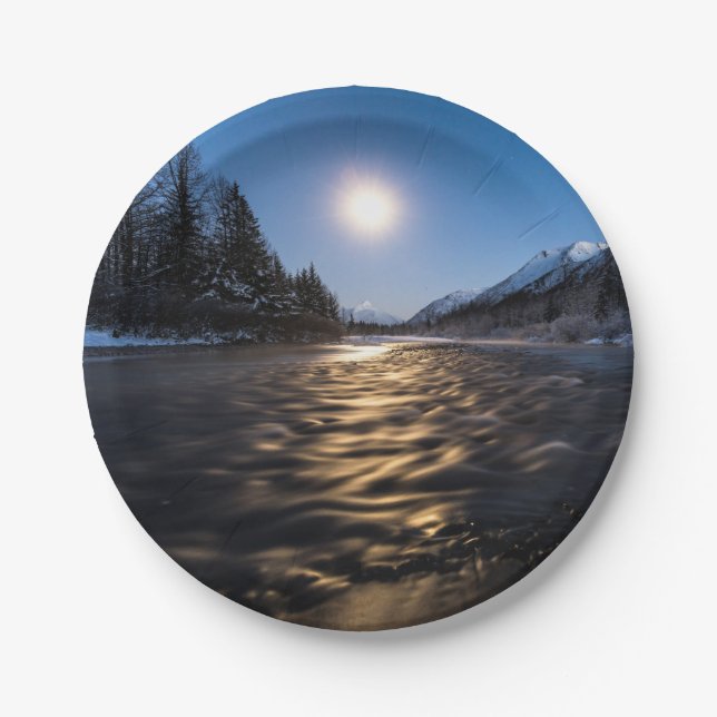 Moon River Paper Plates (Front)