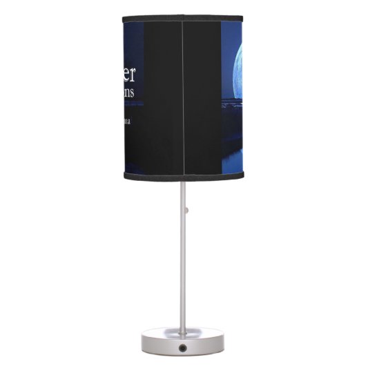 Moon River productions table lamp (Back)