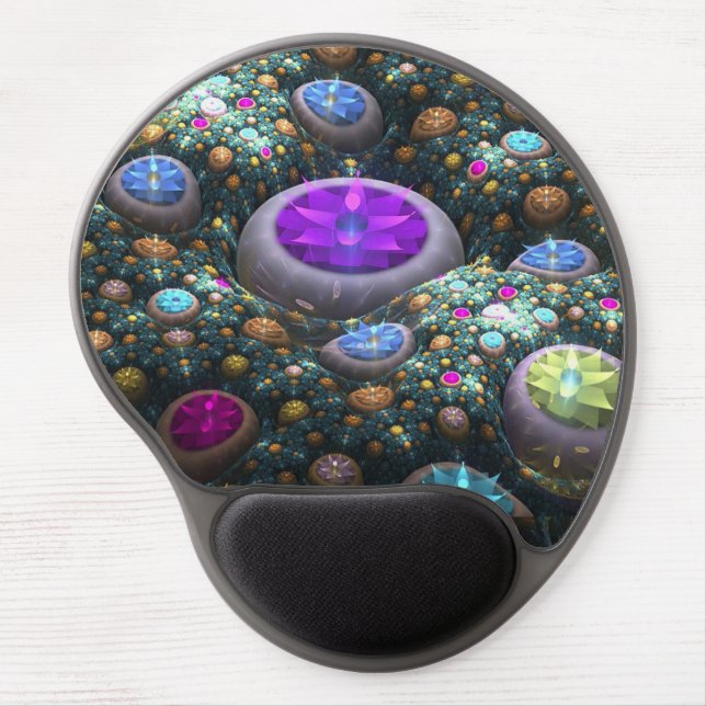 Moon Rocks Gel Mouse Pad (Front)
