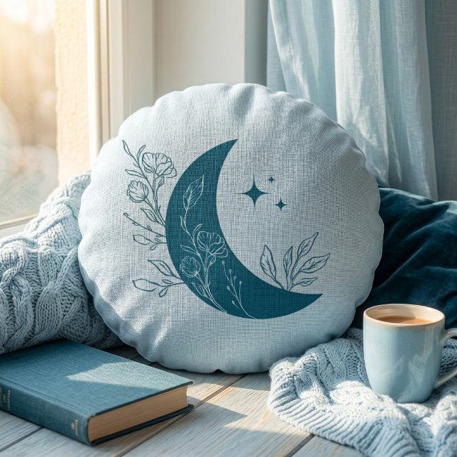 Moon Round Pillow (Creator Uploaded)