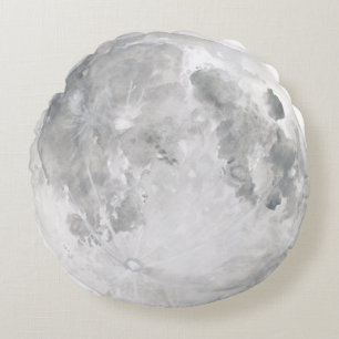 Moon Round Pillow