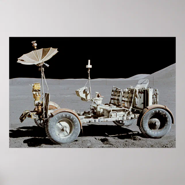 Solar Rover Posters Moon Rover Poster | Zazzle