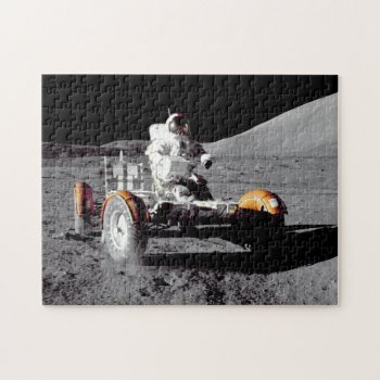 Moon Rover - Watch For Pedestrians! Jigsaw Puzzle by Delights at Zazzle