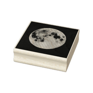 MOON RUBBER STAMP