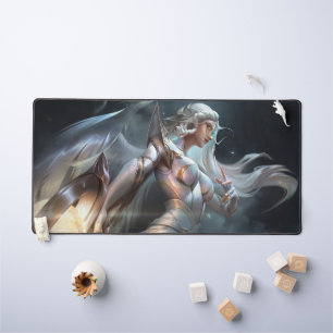 Moon Scorn Gaming Desk Mat Lunar Queen Mousepad