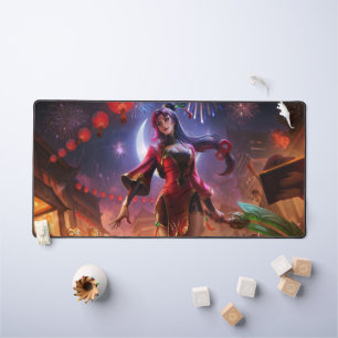 Moon Scorn Gaming Desk Mat Lunar Queen Mousepad