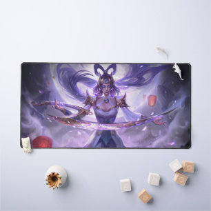 Moon Scorn Gaming Desk Mat Lunar Queen Mousepad