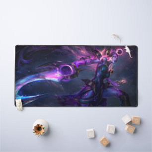 Moon Scorn Gaming Desk Mat Lunar Queen Mousepad