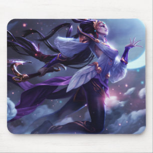 Moon Scorn Gaming Mousepad Night Warrior theme