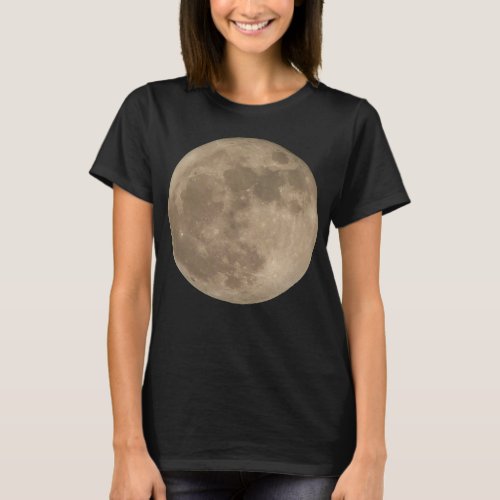Moon Shirt Full Moon T_shirt Ladys Moon Shirt
