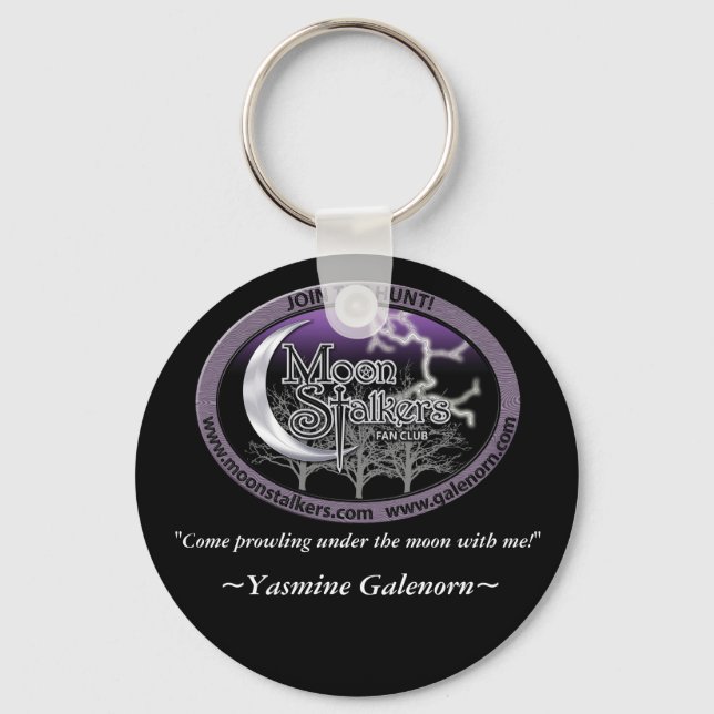 Moon Stalkers Fan Club Keychain (Front)
