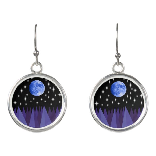 Moon Starlight Earrings (Front)