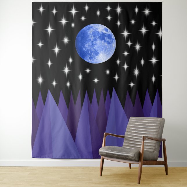 Moon Starlight Tapestry (In Situ)