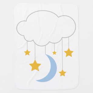 Moon & Stars Baby Blanket