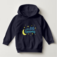 Moon & Stars Blue Little Big Dreamer Hoodie