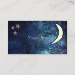 Moon & Stars Business Card