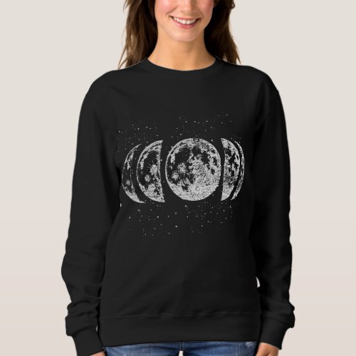 Moon Stars Constellation Galaxy Puter Space Astron Sweatshirt