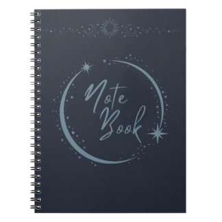 Moon & Stars Notebook | Celestial Journal