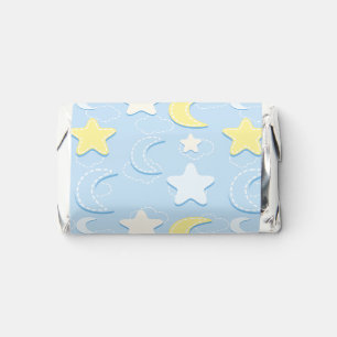 Moon & Stars Pattern Hershey's Miniatures