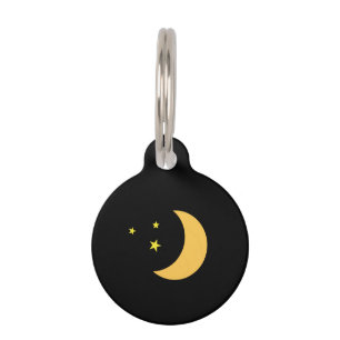 Moon & Stars Set Pet ID Tag
