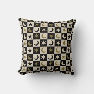 Moon & Stars Throw Pillow
