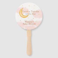 Moon Stars Twinkle Twinkle Girl Baby Shower