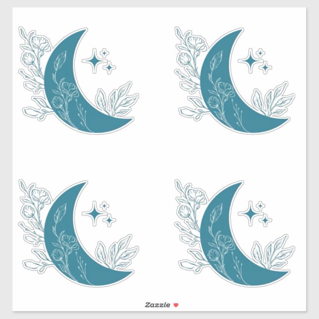 Moon Sticker (Sheet)