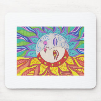 Moon Sun Design Mouse Pad