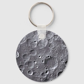 Moon Surface  Keychain by jahwil at Zazzle