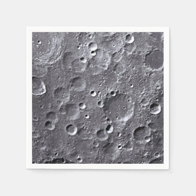 Moon surface napkins (Front)
