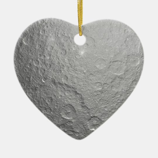 Moon Surface Texture Ceramic Ornament