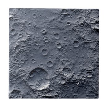 Moon Surface Tile by Utopiez at Zazzle