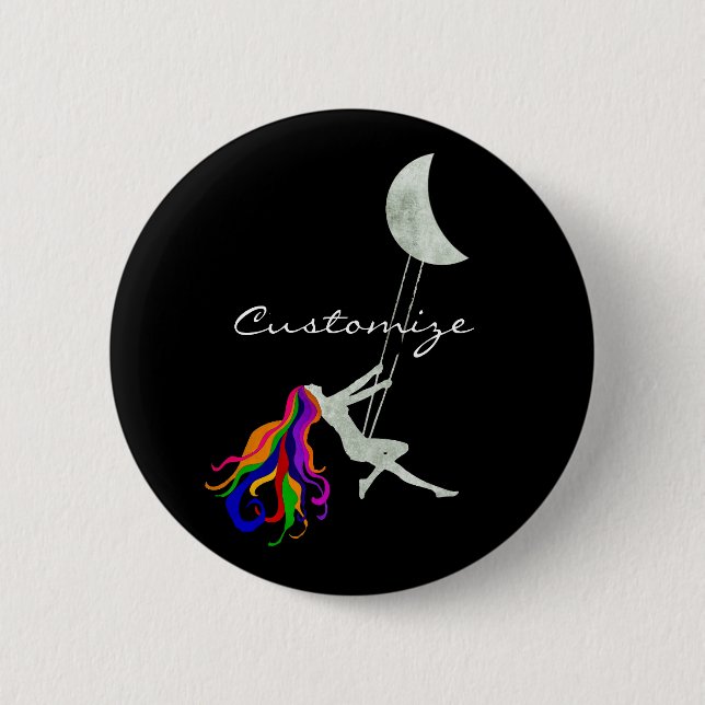 Moon Swinging Redhead Thunder_Cove Button (Front)