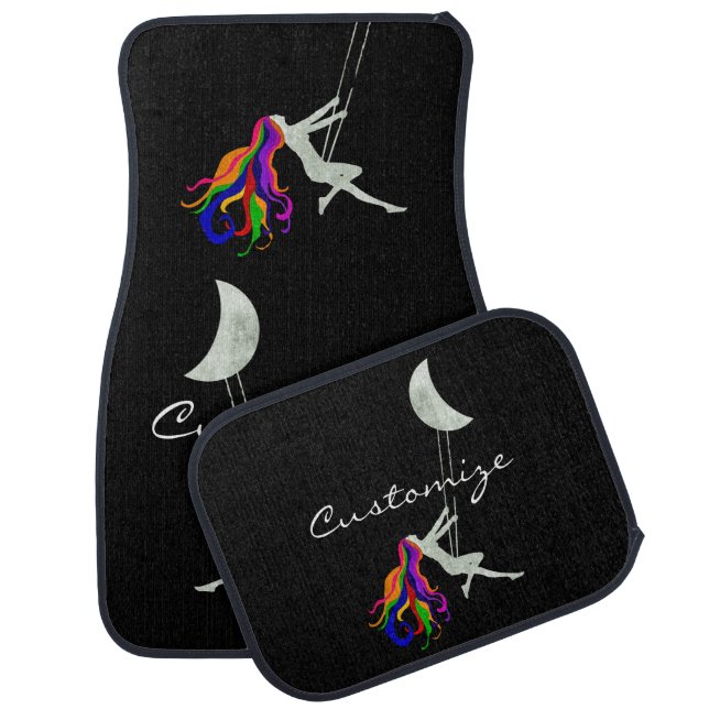 Moon Swinging Redhead Thunder_Cove Car Floor Mat (Set)