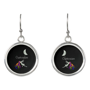 Moon Swinging Redhead Thunder_Cove Earrings