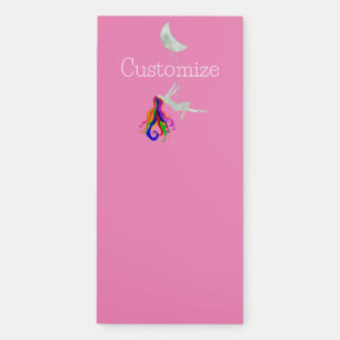Moon Swinging Redhead Thunder_Cove Magnetic Notepad