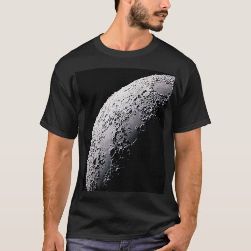 Moon Tee_Shirt for kids and adults black T_Shirt