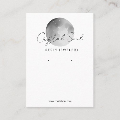 Moon Themed Earring Display Cards