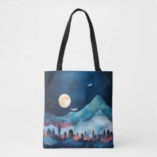 Moon Tote Bag