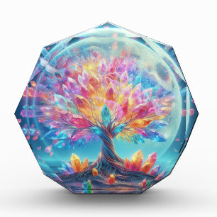 Moon Tree Acrylic Award