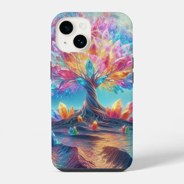 Moon Tree Iphone Case (Back)