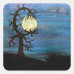 Moon Tree Sticker