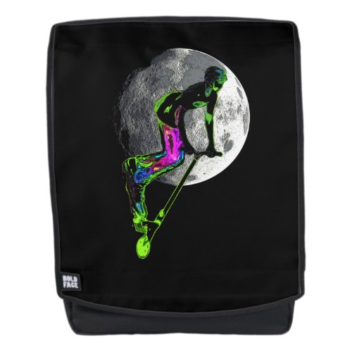 Moon Tripping _ Scooter Boy Artwork Backpack