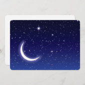 Moon & Twinkling Stars (Front/Back)