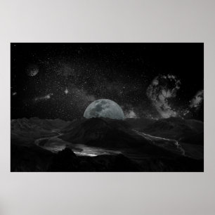 moon universe poster