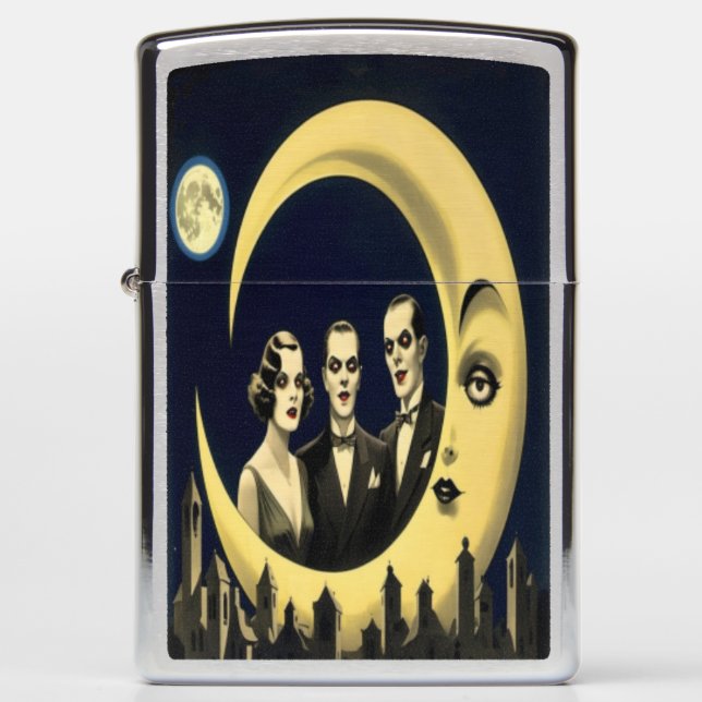 Moon Vampires Zippo Lighter (Front)