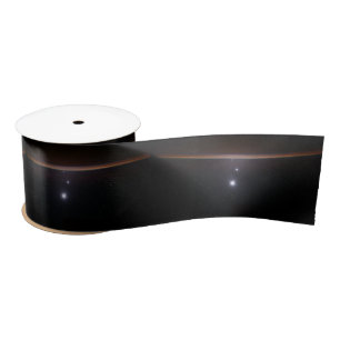 Moon, Venus, Jupiter & Earth (ISS) (NASA) (Space) Satin Ribbon
