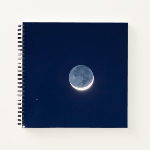 Moon Venus  Pluto in the Night Sky Notebook
