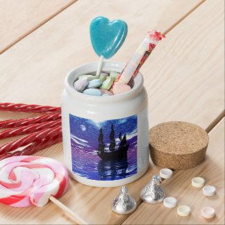 Moon Voyager Candy Jar