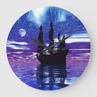 Moon Voyager Large Clock